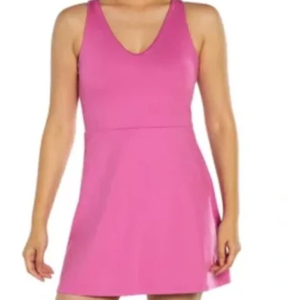 GAP Fit Pink Sleeveless Workout Dress Size Large (L)